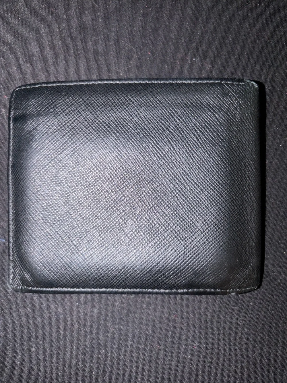 Prada sleek wallet